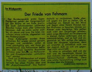 Kieler Nachrichten 1970
