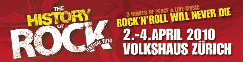 History of Rock Festival Volkshaus Zrich