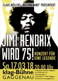 Claus Mller Allstar-Band Jimi Hendrix