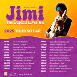 JIMI SHOW 2025 UK Tour Announcement 