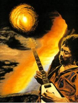 Jimi Hendrix by Monika Dannemann